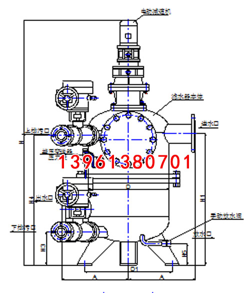 ZLSG-G（GⅡ）型滤水器，复合排污